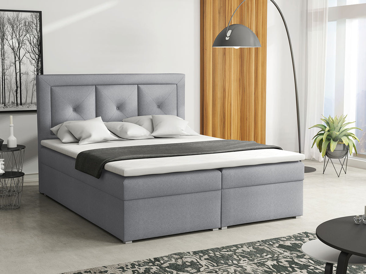 Kontinentális ágy MODEN PLUS BOX (Koay Plus Box), Szín: Victoria 14 866, Alvó felület mérete: 160 x 200 cm