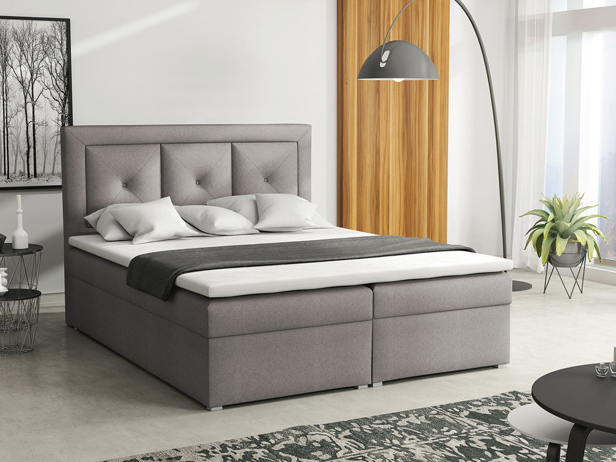 Kontinentális ágy MODEN PLUS BOX (Koay Plus Box), Szín: Victoria 14 867, Alvó felület mérete: 180 x 200 cm