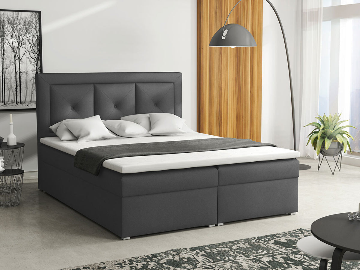 Kontinentális ágy MODEN PLUS BOX (Koay Plus Box), Szín: Victoria 14 868, Alvó felület mérete: 180 x 200 cm