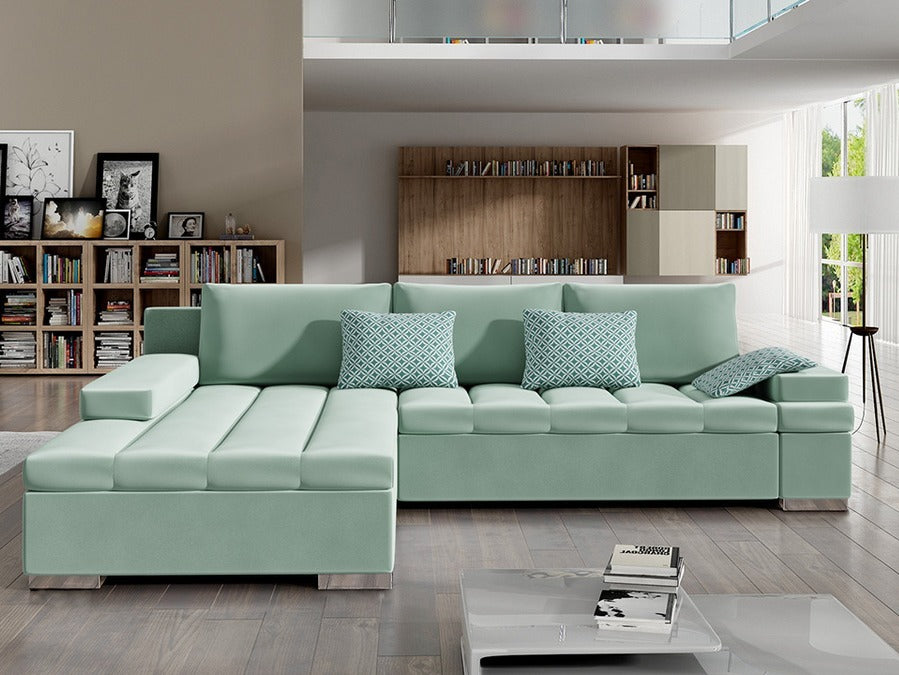 Sarokkanapé Bangkok (Kanton), Változatok: Balos, Szín: Magic Velvet 2227 + Evo 30