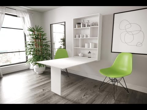 Összecsukható asztal ABI (Eden) Szín: Fekete + Beton /tz2CF0VBN4U