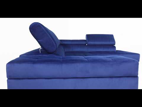 Sarokkanapé Laris (Wales), Szín: Nazar 225.02, Változatok: Jobb