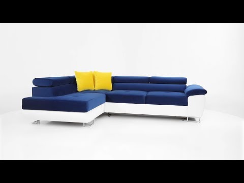 Sarokkanapé Kiságyere (Alvin), Szín: Soft 017 + Uttario Velvet 2979 + Uttario Velvet 2955, Változatok: Jobbos /dB05HABxd54