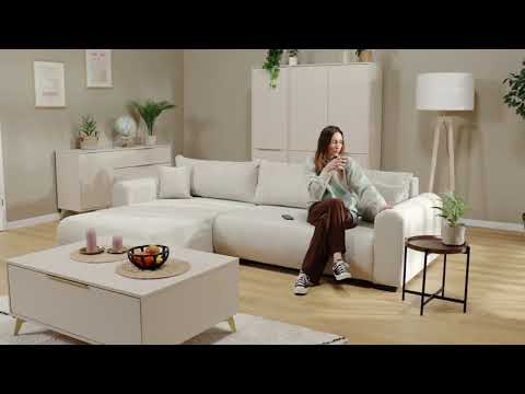 Sarokkanapé MERKOS, Szín: Sandu 224.05